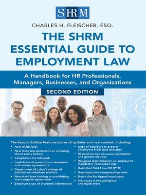 cover image of The SHRM Essential Guide to Employment Law